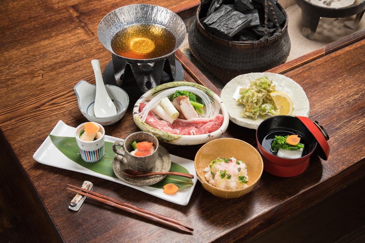 Ryori Ryokan Okuhida Sansoan Kyoya Takajama Exteriér fotografie